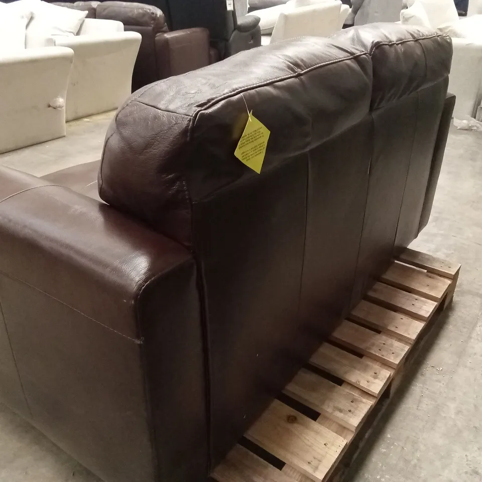 ASTORIA ITALIAN LEATHER 2 SEATER SOFA RRP £999