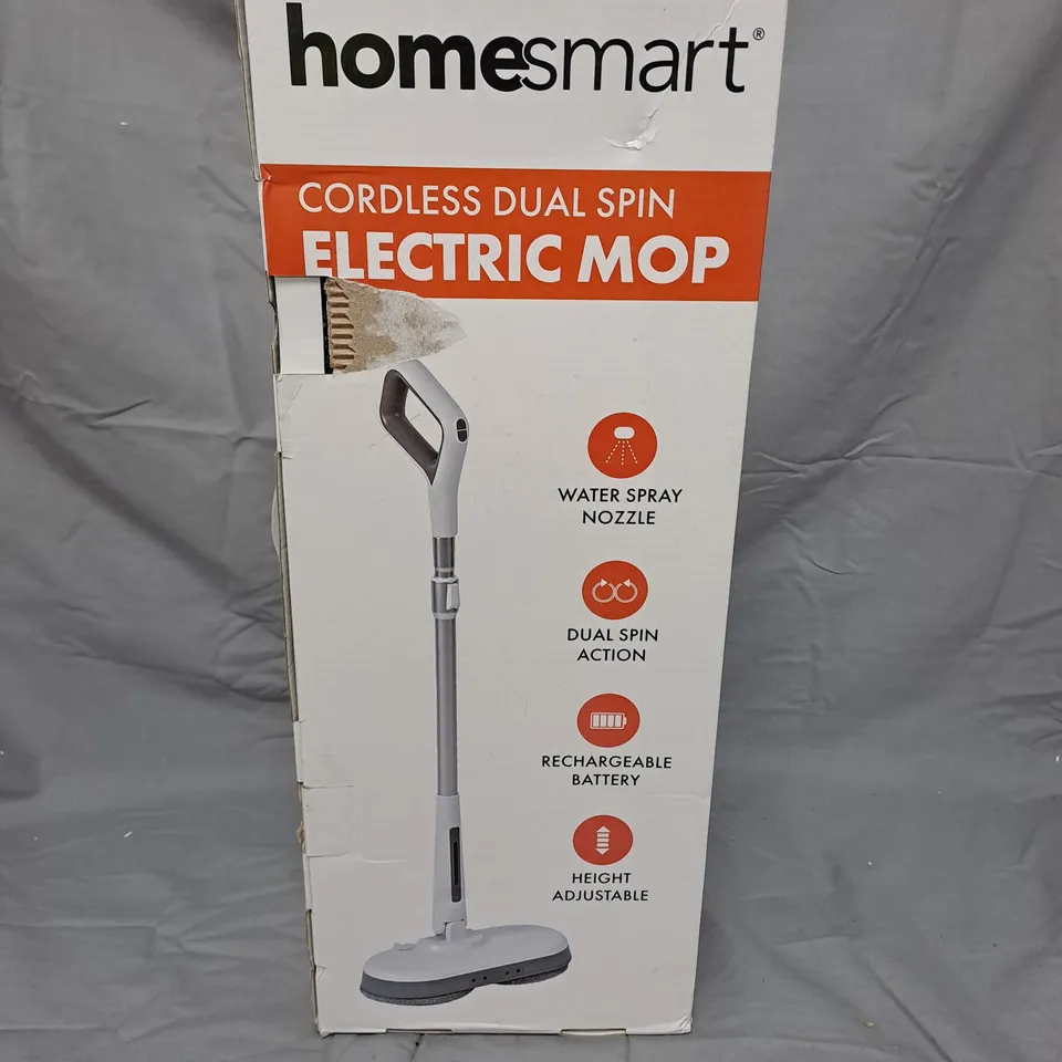 Homesmart Cordless Dual Spin Electric Mop