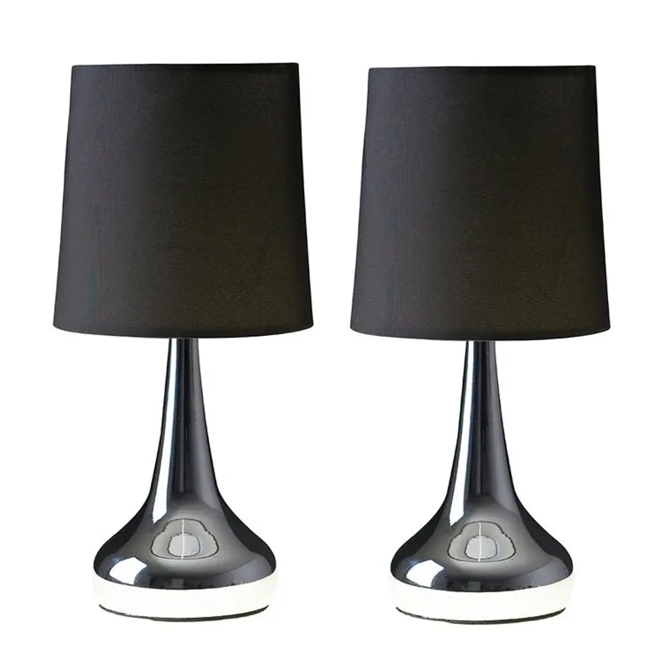BOXED CHASSE TABLE LAMP 34cm