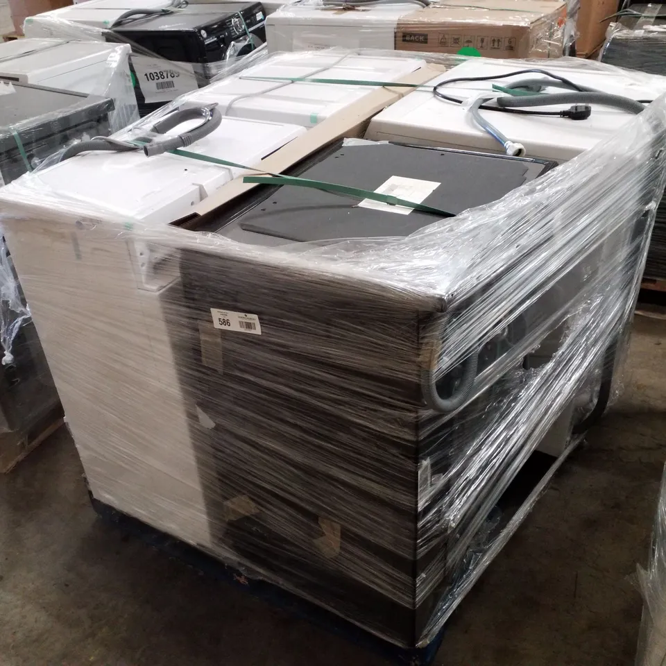 PALLET OF APPROXIMATELY 4 UNPROCESSED RAW RETURN WHITE GOODS TO INCLUDE;