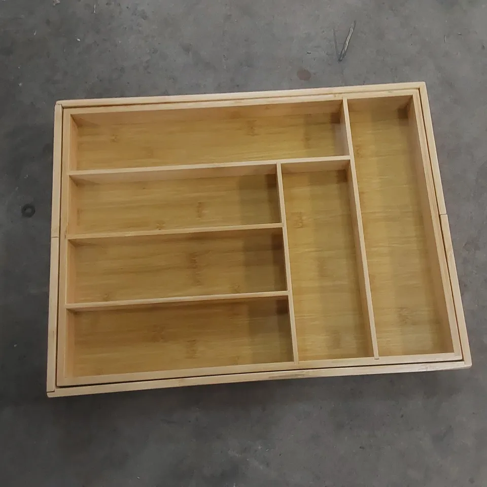 BOXED FLATWARE MULTI-PURPOSE DRAWER ORGANISER 