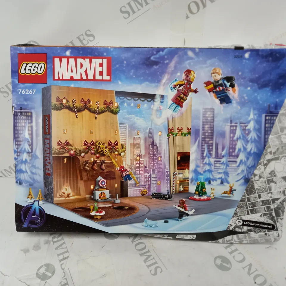 BOXED LEGO AVENGERS ADVENT CALENDAR  RRP £29.99