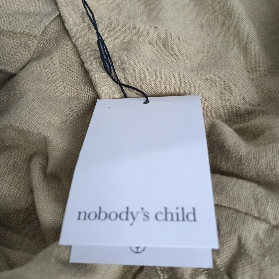 NOBODY'S CHILD TIDE ONE SHOULDER TWISTED TOP – UK 12