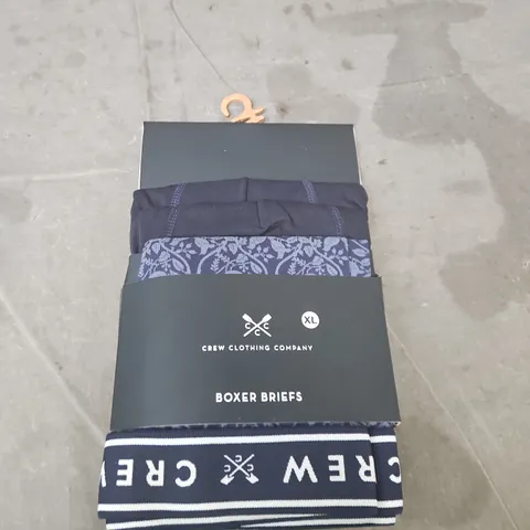 CREW CLOTHING COMPANY BOXER BRIEFS – MEN’S UNDERWEAR, XL