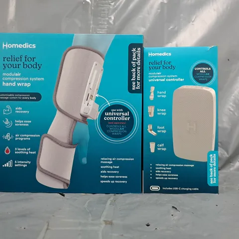 BOXED HOMEDICS MODULAR COMPRESSION SYSTEM HAND WRAP