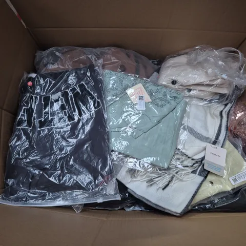 APPROXIMATELY 25 ASSORTED CLOTHING AND FASHION PRODUCTS IN VARIOUS STYLES AND SIZES - COLLECTION ONLY