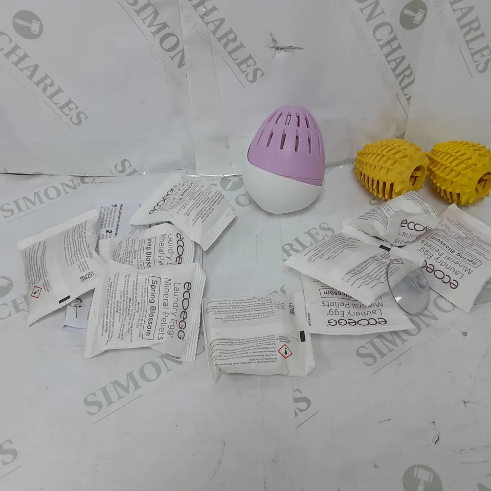 BOXED ECOEGG 750 WASHES LAUNDRY EGG KIT WITH DRYER EGGS & DETOX TABLETS