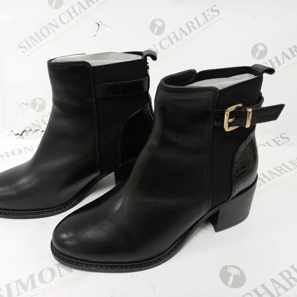 DUNE LONDON BLACK BOOTS - 36