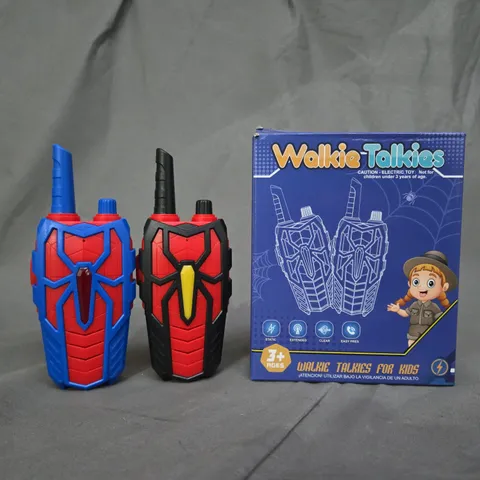 SET OF 5 WALKIE-TALKIE SPIDER FOR KIDS 