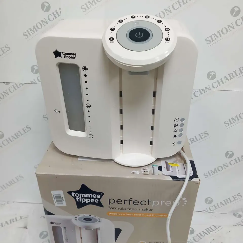 BOXED TOMMEE TIPPEE PERFECT PREP FORMULA FEED MAKER