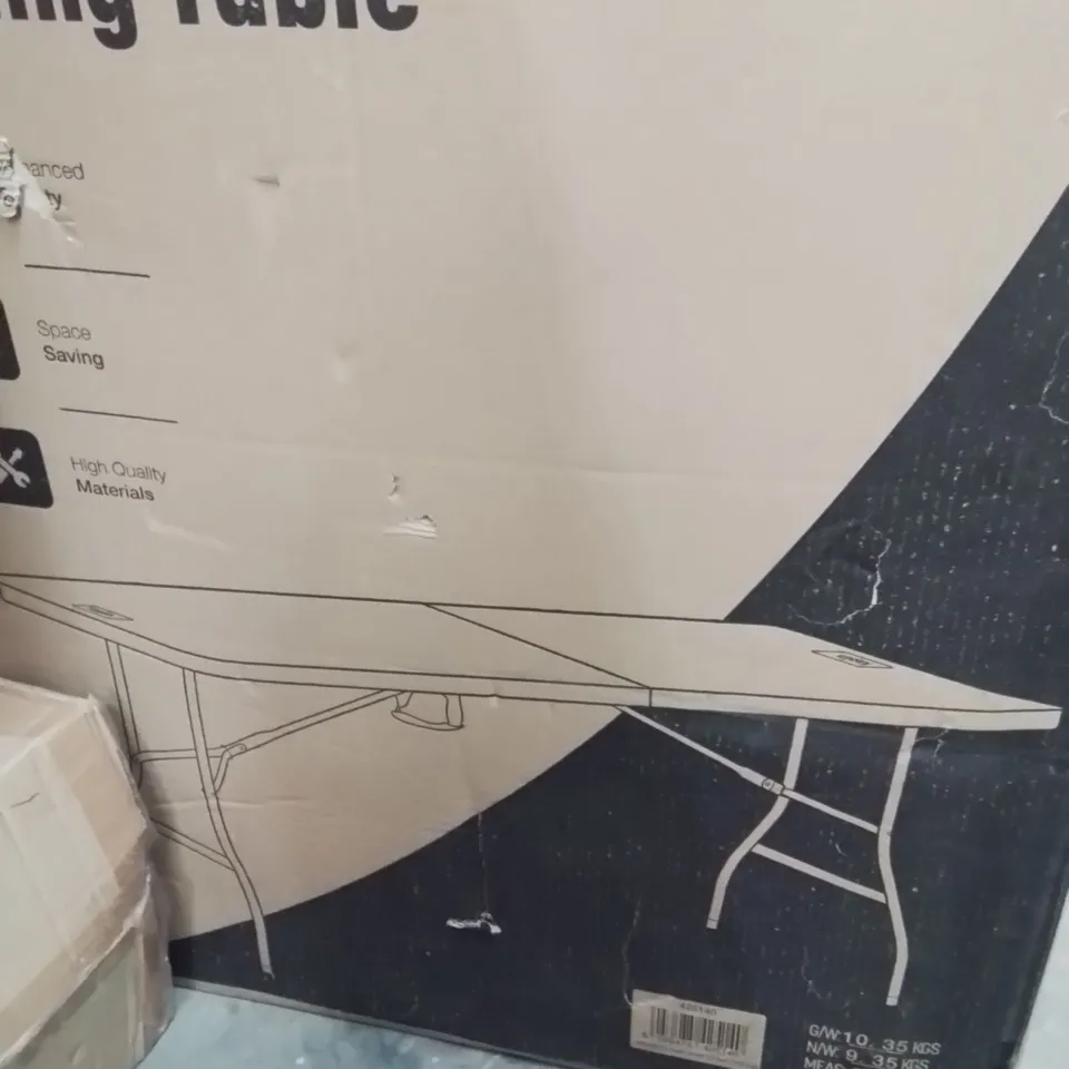 BOXED KEPLIN 6FT FOLDING TABLE 
