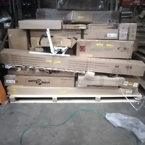 PALLET CONTAINING ASSORTED HOUSEHOLD FURNITURE