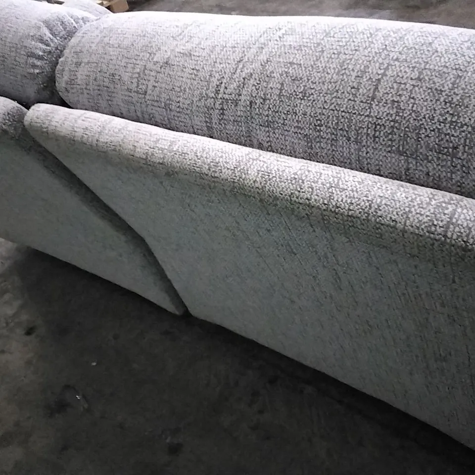 QUALITY BRITISH DESIGNED & MANUFACTURED G PLAN STRATFORD 3 SEATER POWER RECLINER HARBOUR SLATE FABRIC SOFA