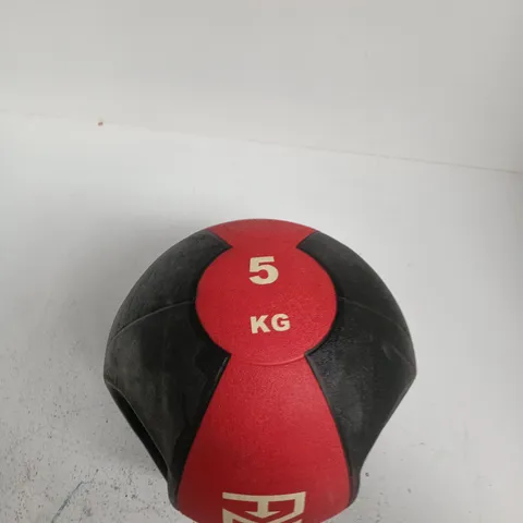 MEDICINE BALL – 5 KG, RED & BLACK
