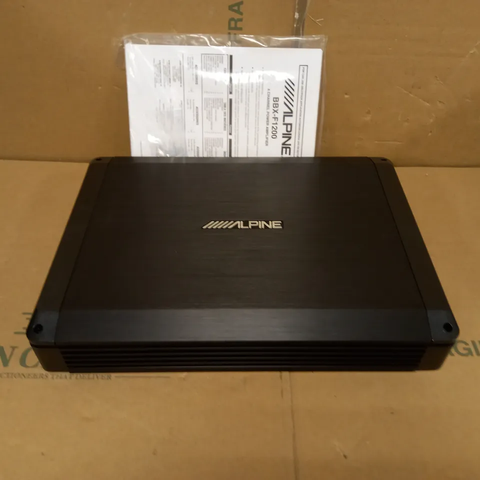 ALPINE ELECTRONICS BBX-F1200 4 CHANNEL AMPLIFIER