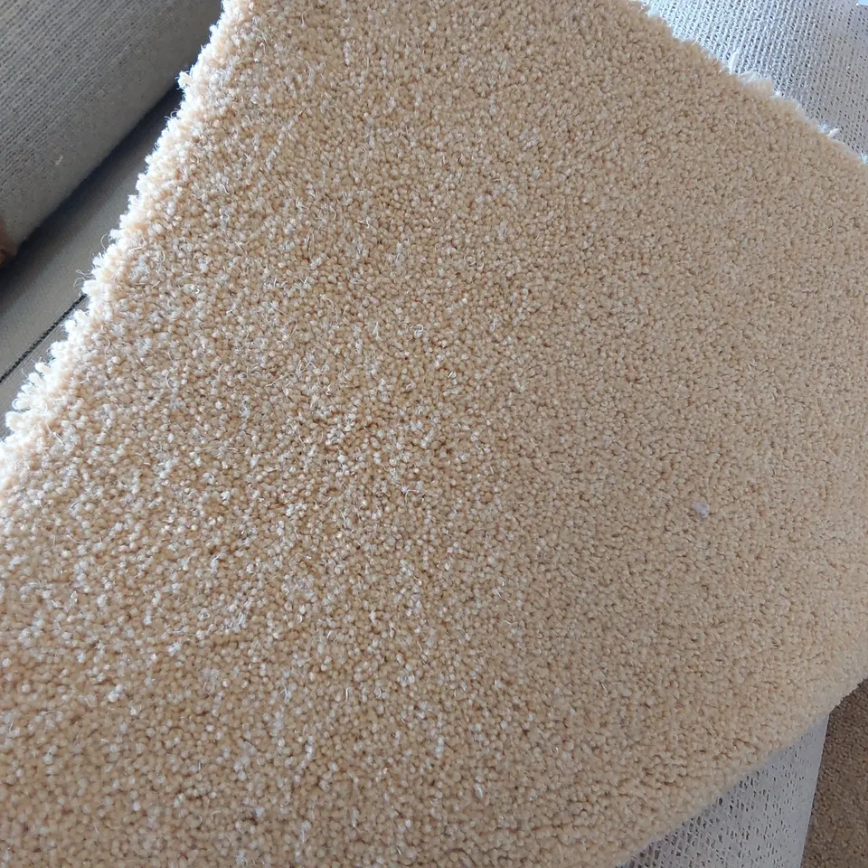 ROLL OF QUALITY BARBOURNE BUTTERMILK CARPET APPROXIMATELY  6.60m x 4m