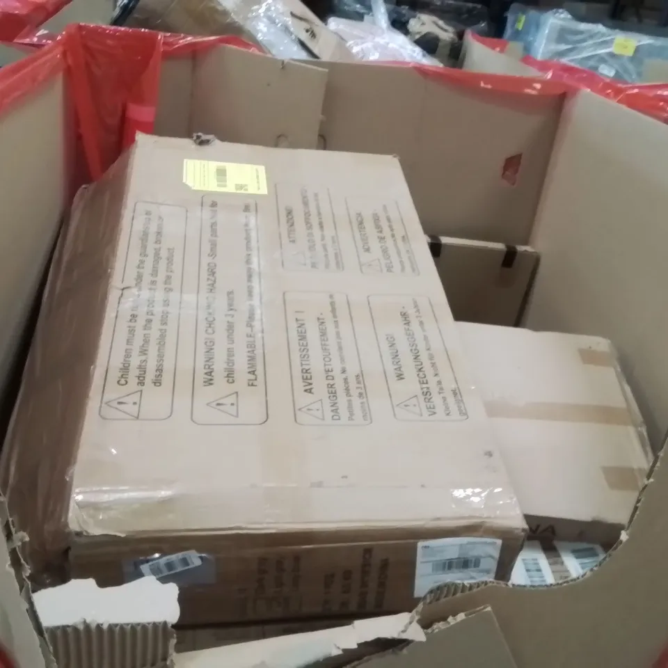 PALLET OF ASSORTED HOUSEHOLD GOODS AND PRODUCTS TO INCLUDE;DOG GRASS PAD WITH TRAY,BASKET BALL HOOP,PLAYMAT 