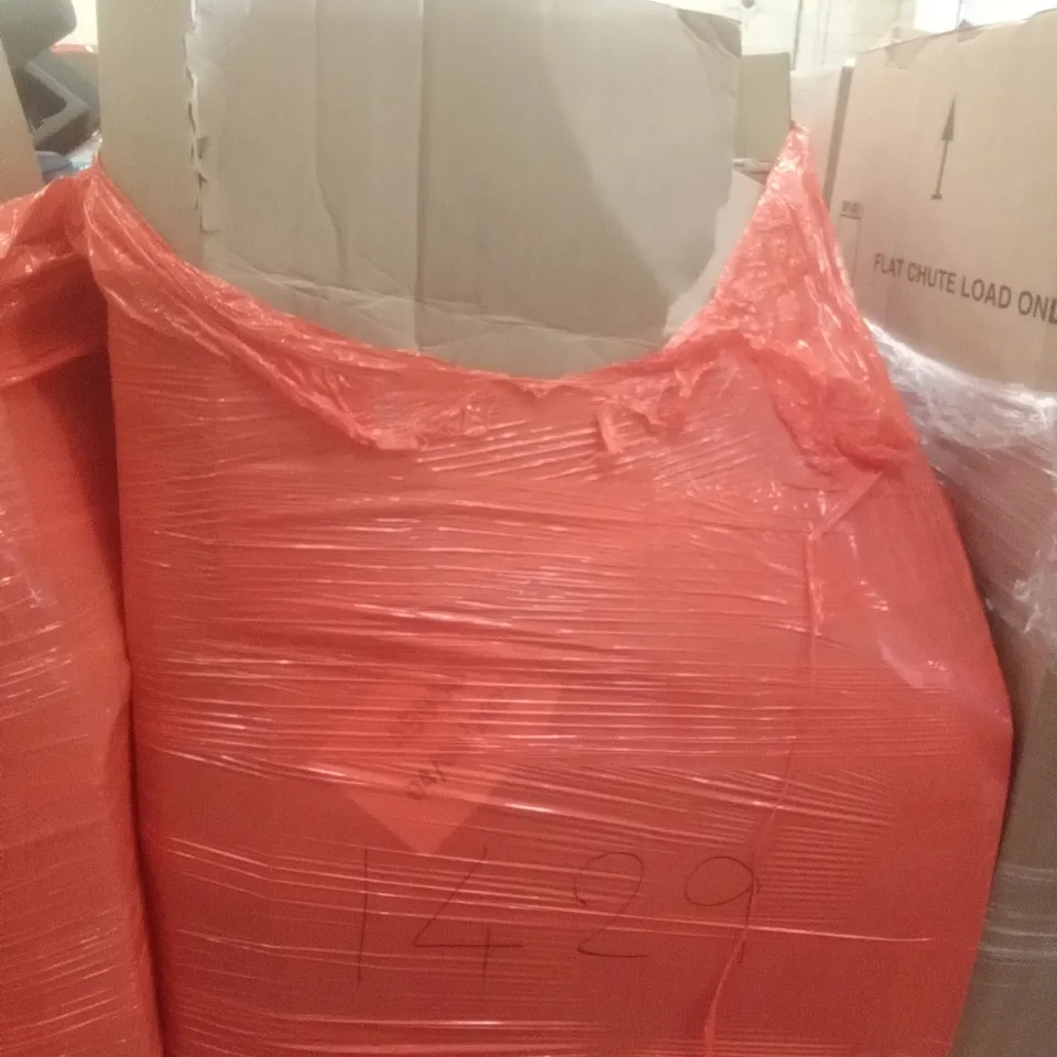 PALLET OF ASSORTED ITEMS INCLUDING EXOFCER OFFICE CHAIR, CAMP INDOOR PLAYHOUSE, FITBEAST PULL UP BAR, KMINA RECTANGULAR STOOL, ELECTRIC HEDGE TRIMMER