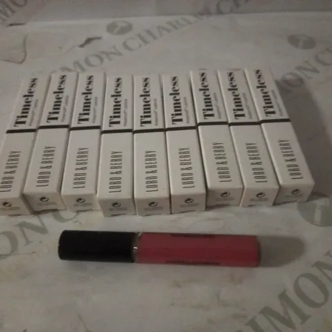 GROUP OF 10 LORD & BERRY TIMELESS KISSPROOF 16G LIPSTICKS, MUSE 6423