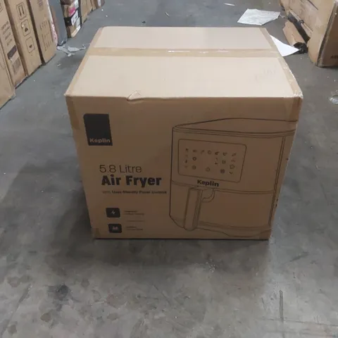 BOXED KEPLIN 5.8 LITRE AIR FRYER 