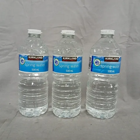 APPROXIMATELY 10 X KIRKLAND SIGNATURE SPRING WATER (500ML)