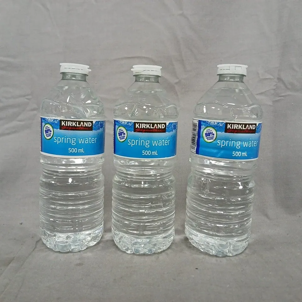 APPROXIMATELY 10 X KIRKLAND SIGNATURE SPRING WATER (500ML)