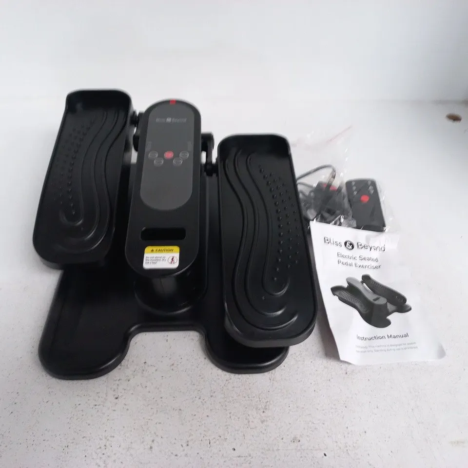 BOXED BLISS & BEYOND ELECTRIC SEATED PEDAL EXERCISER