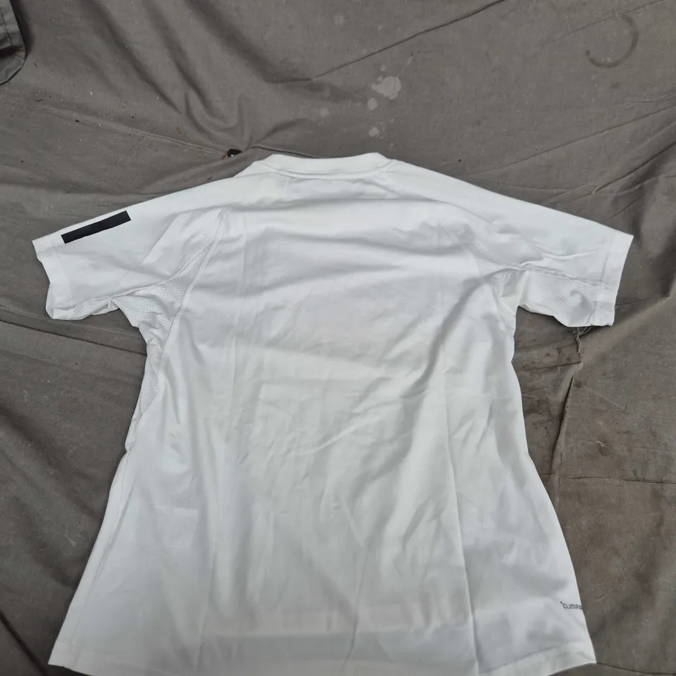 ADIDAS CLUB TEE WHITE, UK XS