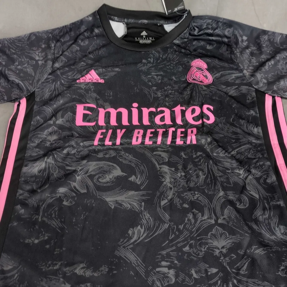ADIDAS REAL MADRID CF FOOTBALL SHIRT – SIZE S