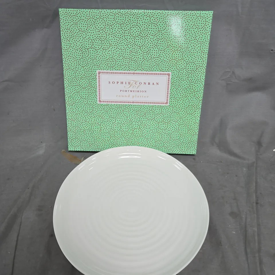 PORTMEIRION SOPHIE CONRAN ROUND PLATTER