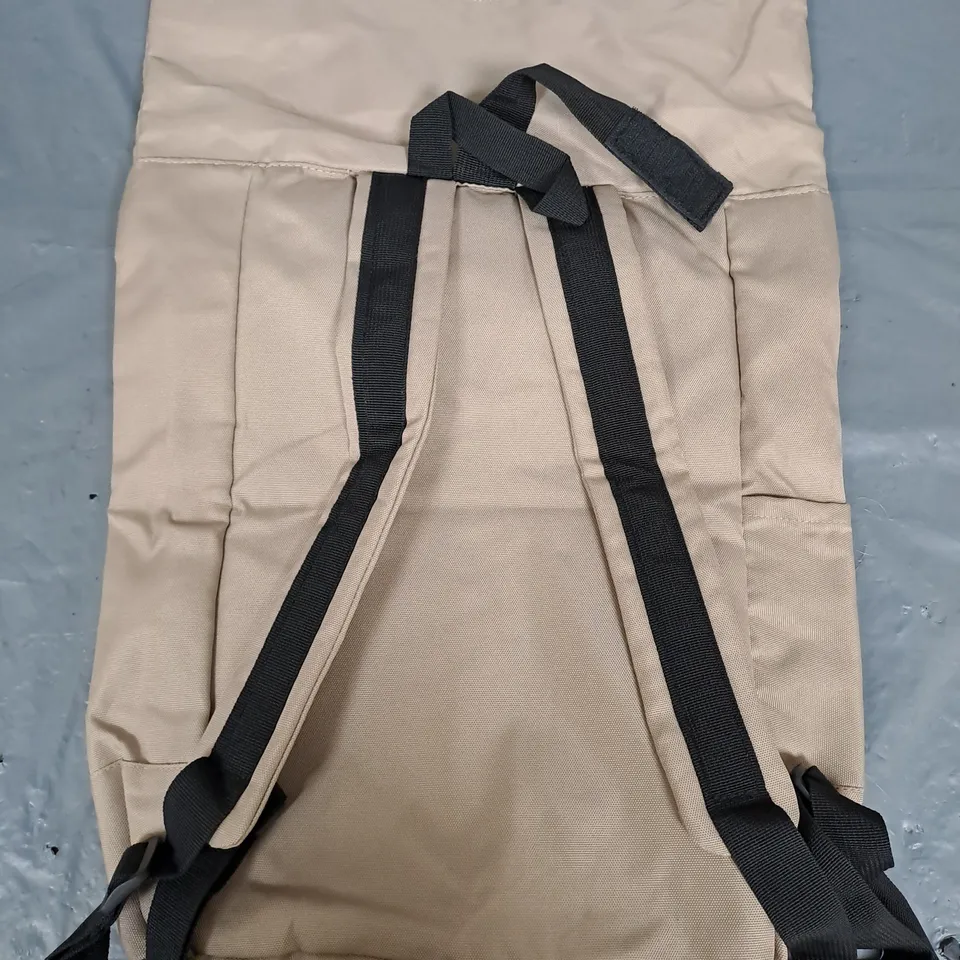 WAVE CASE TOP ROLL BACKPACK IN SAND