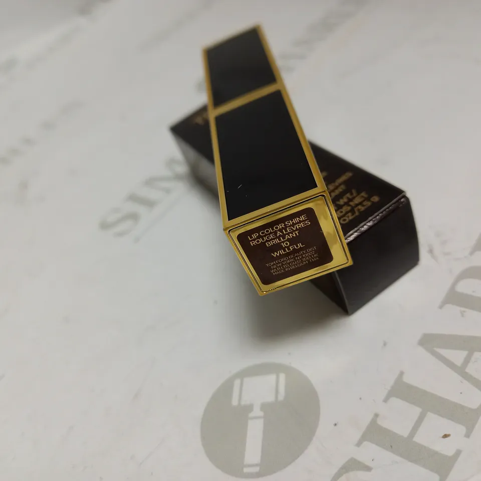 TOM FORD LIP COLOUR SHINE SAHDE WILLFUL 10