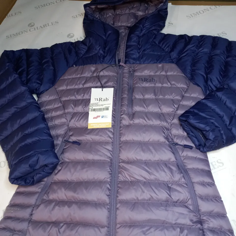 RAB MICROLIGHT ALPINE JACKET SIZE 8 