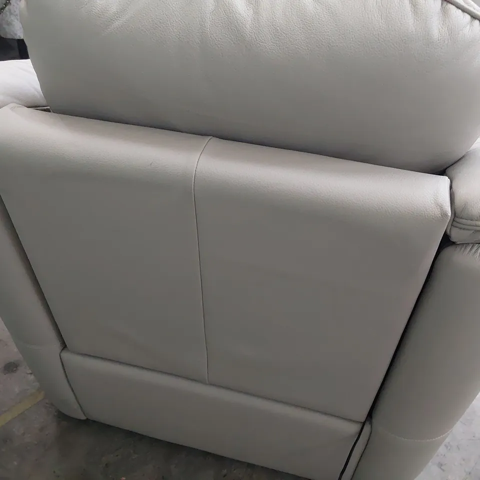 QUALITY BRITISH DESIGNER G PLAN JACKSON POWER RECLINING EASY CHAIR CAMBRIDGE CLOUD LEATHER 