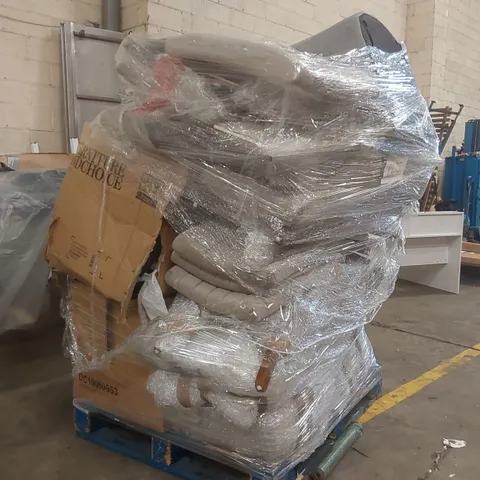 PALLET CONTAINING A VERY LARGE QUANTITY OF ASSORTED CHAIR PARTS ECT