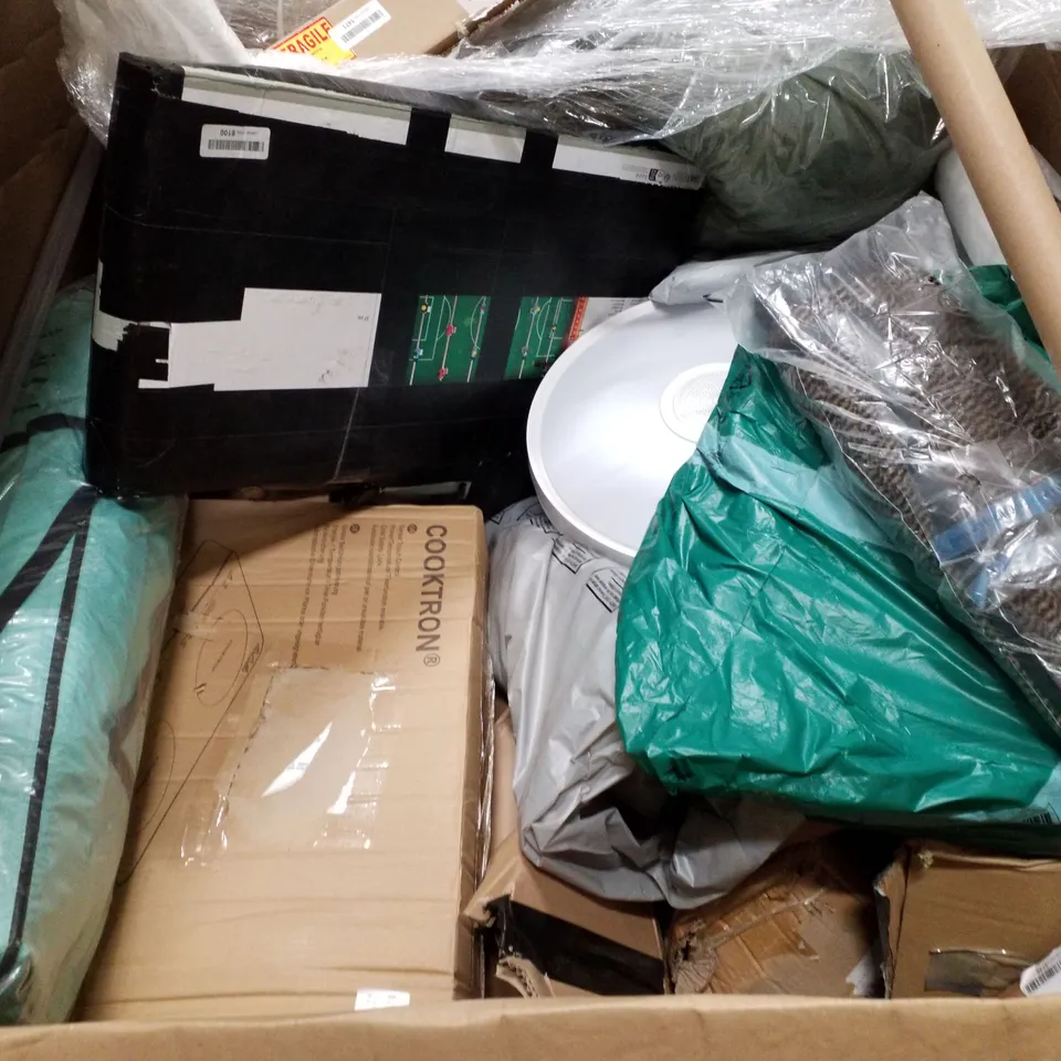 PALLET OF ASSORTED PRODUCTS INCLUDING PORTABLE CHARGER KIT, SHOWER MIXER, WINDOW BLINDS, LED MIRROR, DOUBLE INDUCTION HOB
