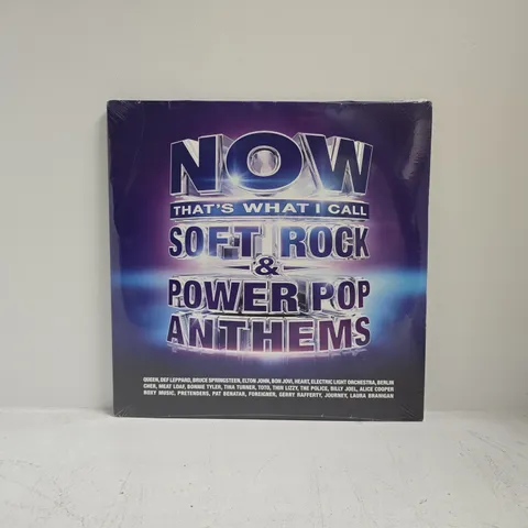 NOW THAT'S WHAT I CALL SOFT ROCK & POWER POP ANTHEMS VINYL