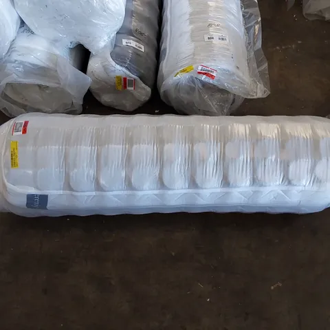 BAGGED AND ROLLED 4' SMALL DOUBLE SERENITY HYBRID COIL AND MEMORY FOAM MATTRESS