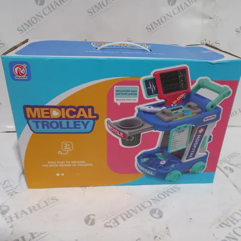 CHILDRENS MEDICAL TROLLEY TOY