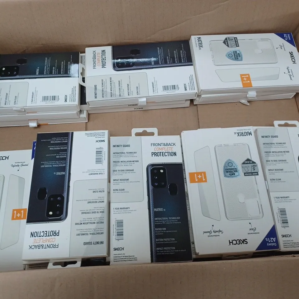 LOT OF APPROXIMATELY 24 SKECH GALAXY A21S MATRIX SE CASES