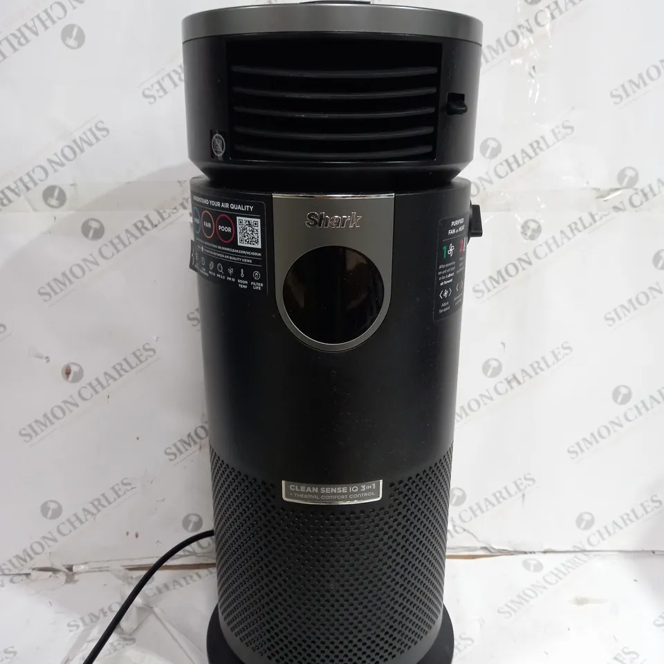 BOXED SHARK 3-IN-1 AIR PURIFIER, HEATER & FAN HC450