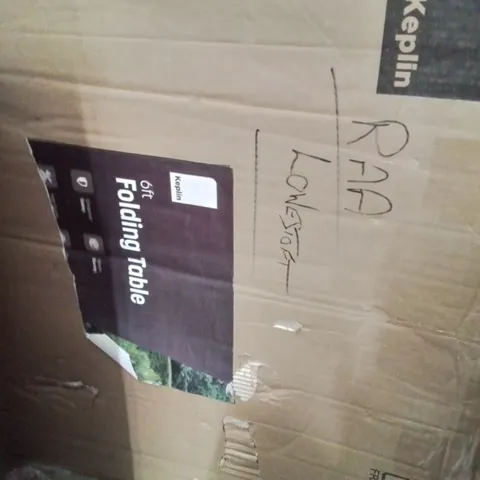 BOXED KEPLIN 6FT FOLDING TABLE
