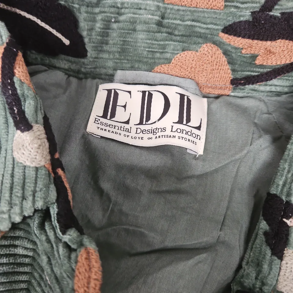 EDL ESSENTIAL DESIGNS LONDON FLORAL PRINT JACKET - SIZE UNSPECIFIED 