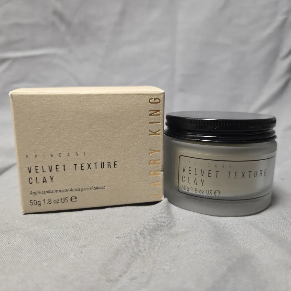 BOXED VELVET TEXTURE CLAY – HAIR STYLING CLAY, 50 G