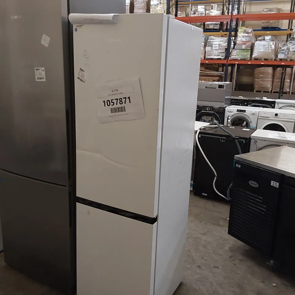 FRIDGEMASTER MC55265AF 50CM 70/30 MANUAL FRIDGE FREEZER - WHITE