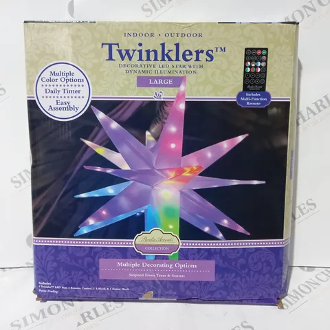 BOXED PACIFIC ACCENTS STAR BURST LIGHT