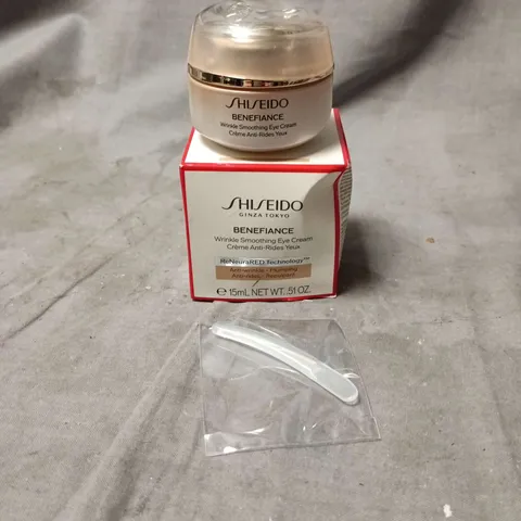 SHISEIDO BENEFIANCE WRINKLE SMOOTHING EYE CREAM 15ML