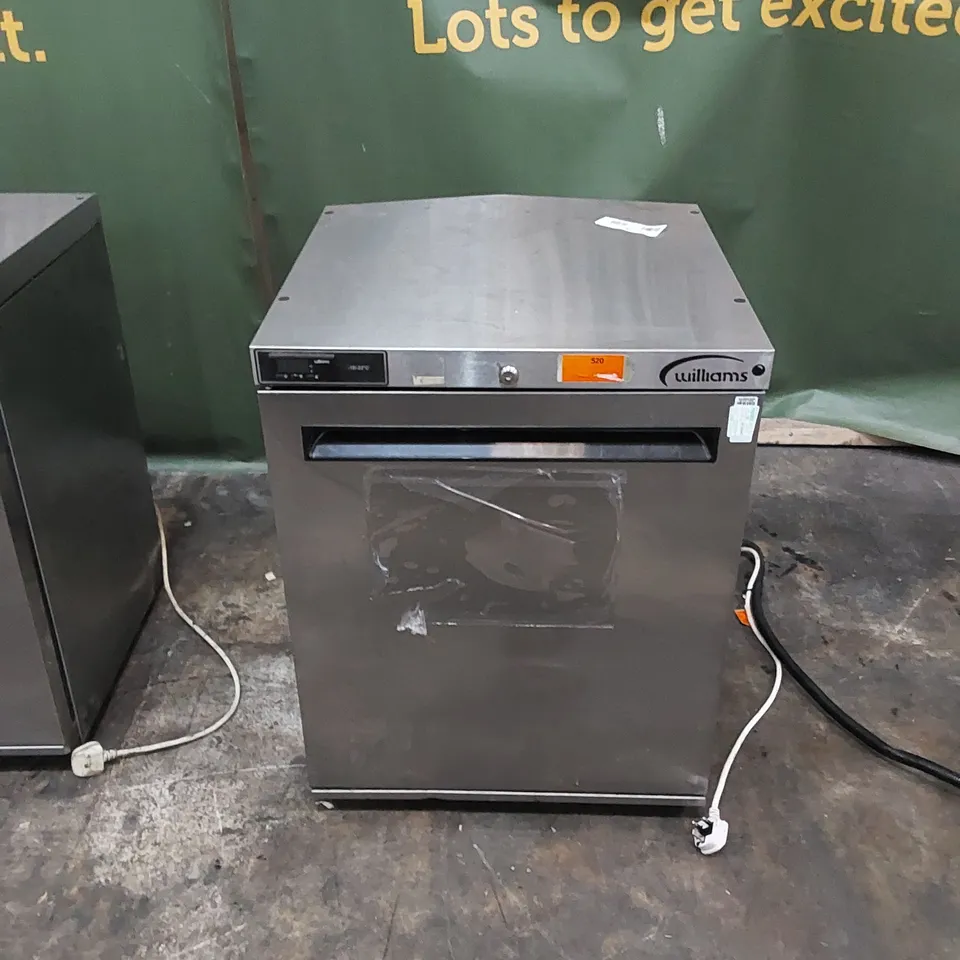 WILLIAMS LA135SA R290 R1 AMBER COMMERCIAL UNDER COUNTER FREEZER