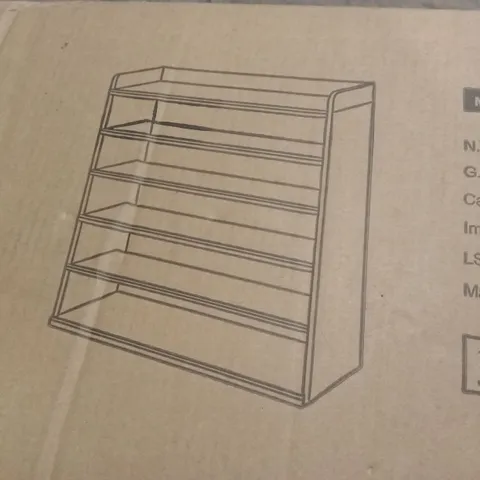 BOXED NEO WHITE SHELVING UNIT