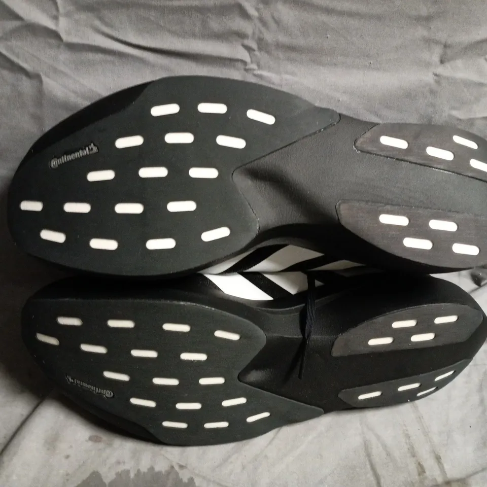 ADIDAS ADIZERO EVO SL M SHOES – BLACK/WHITE, UK 12
